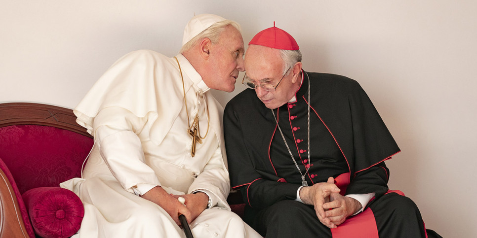 imagen Los dos papas: Netflix sacude las sotanas del Vaticano